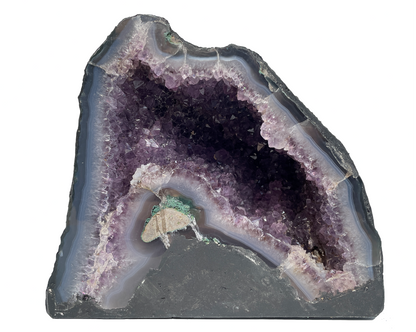 Amethyst Druse - Amethyst Geode »Stein der Ruhe« zum Aufladen von Edelsteinen