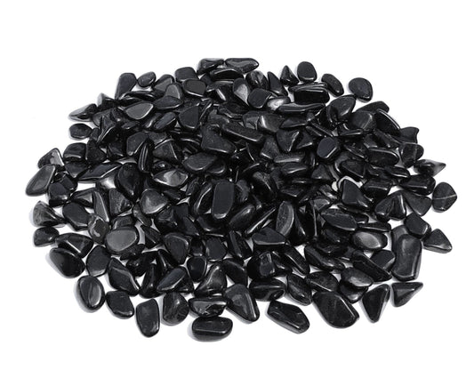 Onyx schwarz Trommelsteine - Edelsteine